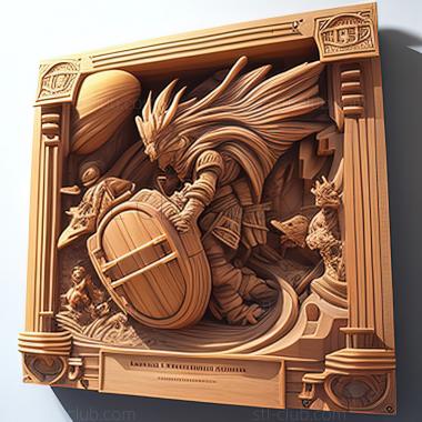 3D модель Игра Final Fantasy IX (STL)